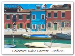 Selective Color Correct  -Before