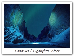 Shadows / Highlights -After