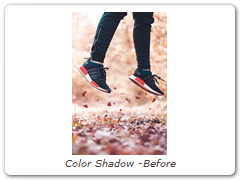 Color Shadow -Before