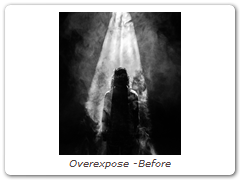 Overexpose -Before