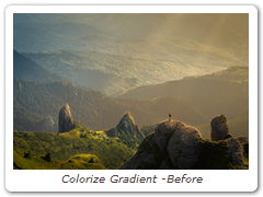 Colorize Gradient -Before