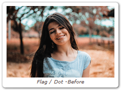 Flag / Dot -Before