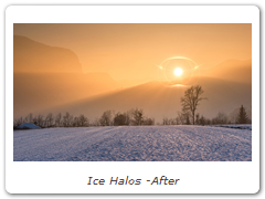 Ice Halos -After